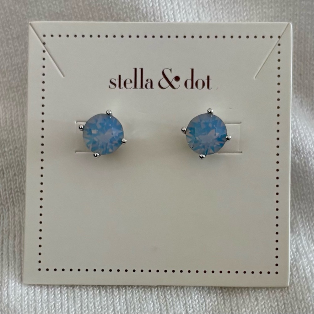 Stella & Dot Opal Studs